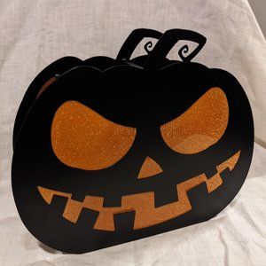Silhouette Yankee Candle Jack o Lantern Pumpkin Halloween Tea Light Holder